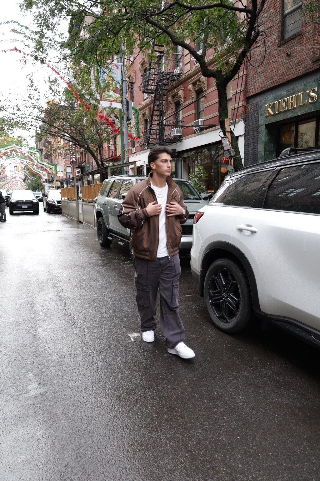 Adam Abrams on a New York street