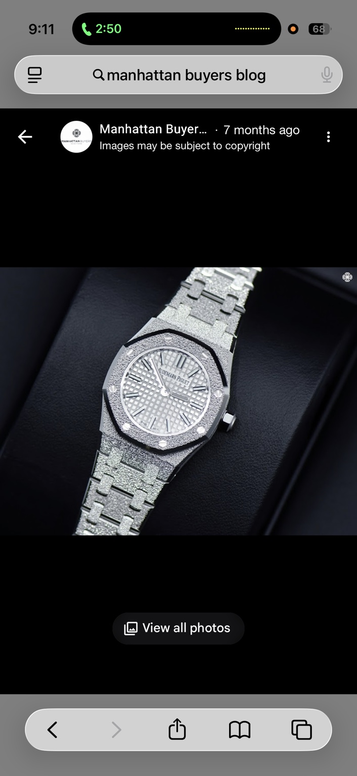 Audemars Piguet watch on a black cushion, editorial inspiration